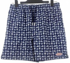 NWOT Title: Vineyard Vines Boys Chappy Swim Trunks Navy Seashell Print Size XL