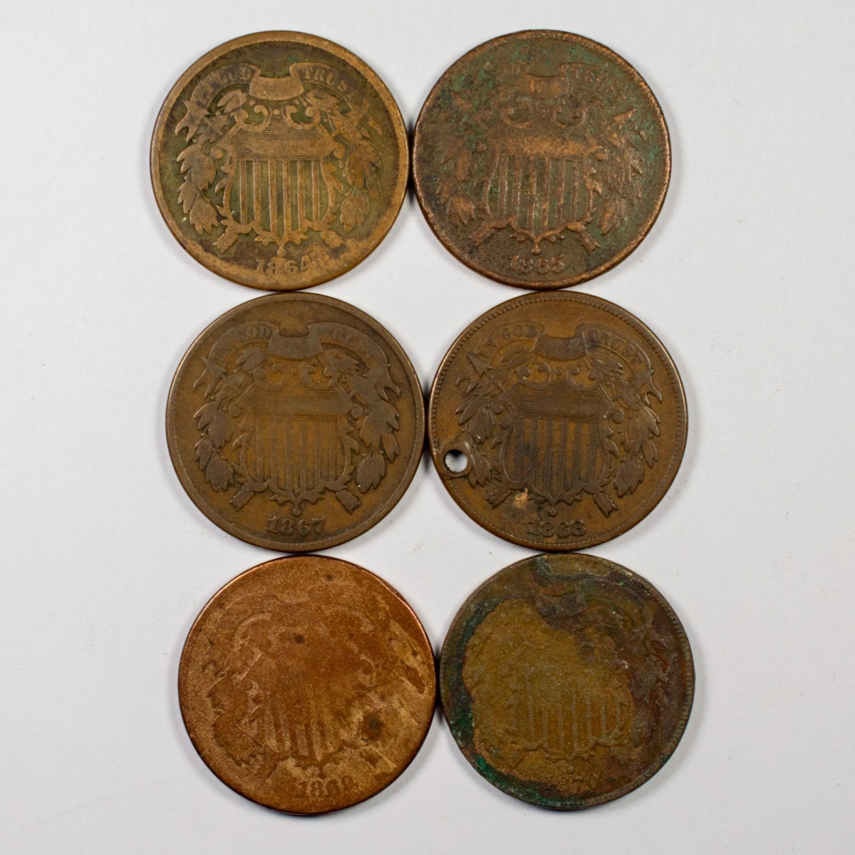 1869 Year US Two Cents for sale | eBay