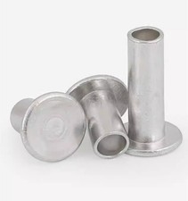 M2-M6 Aluminium Thin Flat Head Semi Tubular Rivets