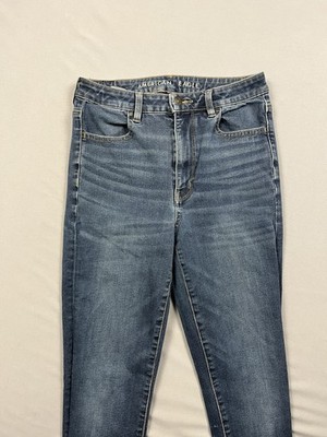 American Eagle Jeans Womens 6 (26'' x 27'') Curvy Highest Rise Jegging 360 Stretch