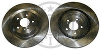 2X Bremsscheibe Optimal BS-7872 FüR Mercedes C216 SL Klasse R230 W221 V221 600
