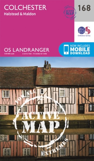Colchester, Halstead & Maldon by Ordnance Survey (Sheet map, folded)