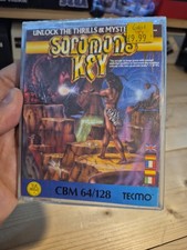 C64 : SOLOMON'S KEY ORIGINAL GAME X COMMODORE 64 tape TECMO