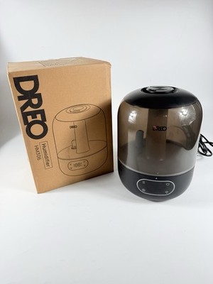 Dreo Luftbefeuchter Schlafzimmer mit Sensor, 26dB leise kühl Nebel schwarz Öl Diffusor