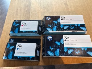 hp 728 DesignJet Patronen OVP Garantie Abgelaufen