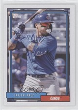 2021 Topps Update 1992 Topps Redux Javier Baez #T92-13 0p35