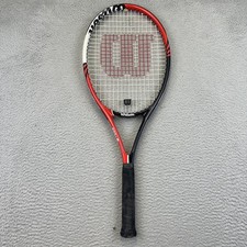 Wilson Six.One Comp Tennis Racquet 4 3/8 L3 Grip Adult Strung Cover Included
