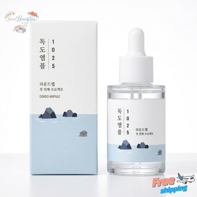 Round Lab 1025 Dokdo Ampoule Deep Sea Water Hydrating Serum 45g Korean Skincare