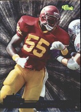 1995 Images Four Sport #41 Willie McGinest - NM-MT