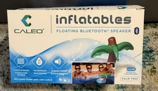*1-Pack* Caleo Floating Bluetooth Speaker Palm Tree Inflatable Waterproof
