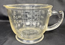 Vintage Hazel Atlas Footed Measuring/Mixing C...