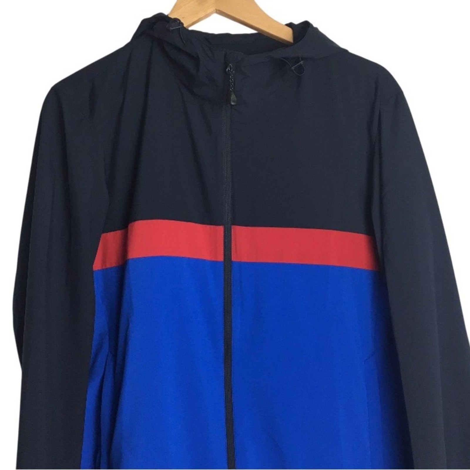 JW Anderson x Uniqlo Windbreaker Jacket Small Full Zip Colorblock 