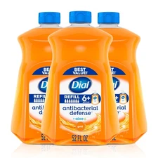 Antibacterial Defense Liquid Hand Soap + Aloe, Gold Scent, 52 Fl Oz Hand Soap...