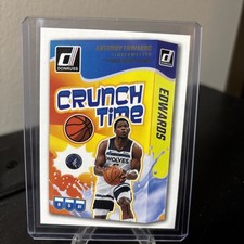 2024 Donruss NBA Crunch Time Anthony Edwards Gold Press Proof MN Timberwolves 