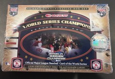 2004 Donruss Boston Red Sox World Series Champion Factory Sealed Baseball Set