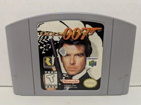 GoldenEye 007 (Nintendo 64, N64, 1997) Authentic Tested Working