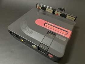 SHARP Twin Famicom AN-500B Super Mario Bros.2 Digdug  Tested New Belt Working !