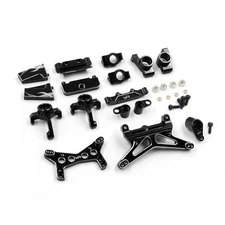 NEW Yeah Racing LSMB-S01BK Alum Essential Conversion Kit Black for Losi 1/24 Mic