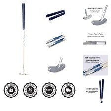 Durable Two-Way Golf Putter for Kids 3-12 - Graphite Shaft Anti-Slip Grip