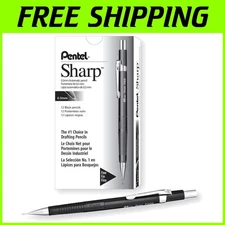 Sharpen-Free Sharp 0.5mm Mechanical Pencils, 12 Count - Ideal for Precision