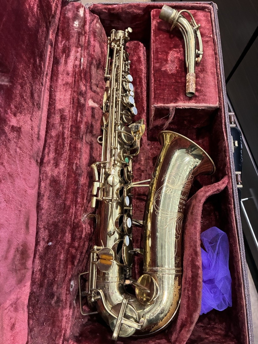 Buescher Aristocrat Alto Saxophone Vintage | eBay
