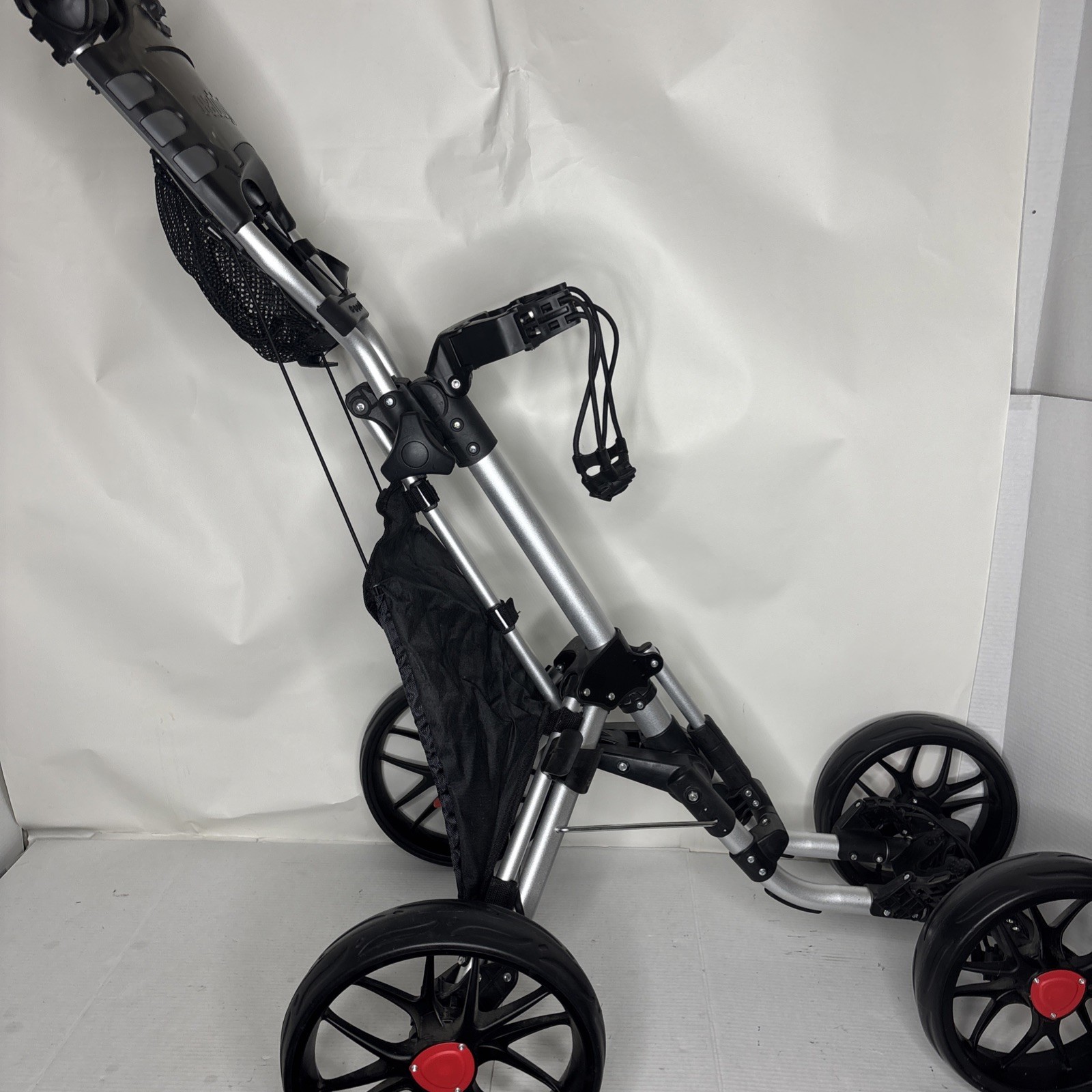Caddycruiser One V3 4-wheel Golf Bag Cart Black
