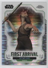 2024 Chrome Star Wars Hyperspace Naboo Pulsar Refractor 67/99 Jar Binks 07uj