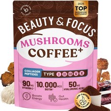 Venture Pal Premium Adaptogenic Mushroom Coffee with 6.35 Ounce (Pack of 1) 