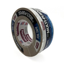 Nashua 322 HVAC Multi-Purpose Foil Tape, 46m Length, 48 mm Width, Aluminum