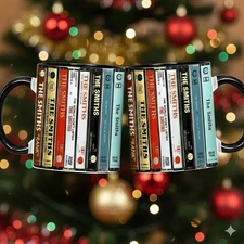 The Smiths Cassette Collection Mug Retro Accent Gift Designer Item Free Shipping