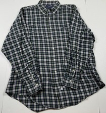 Polo Ralph Lauren Green Plaid Long Sleeve Button Down Shirt XL