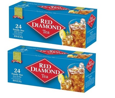 red diamond tea 24 family size 2 pack