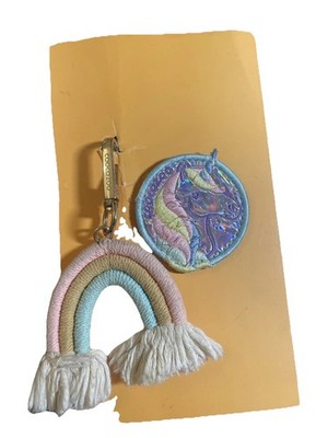 coocazoo COLOUR-UP-Set 2-teilig Klett-Patch Anhänger für Rucksack Schule wählbar