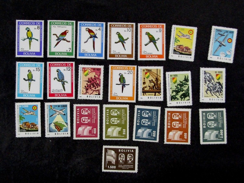 nystamps Bolivia Stamp Mint OG H/NH L24y612