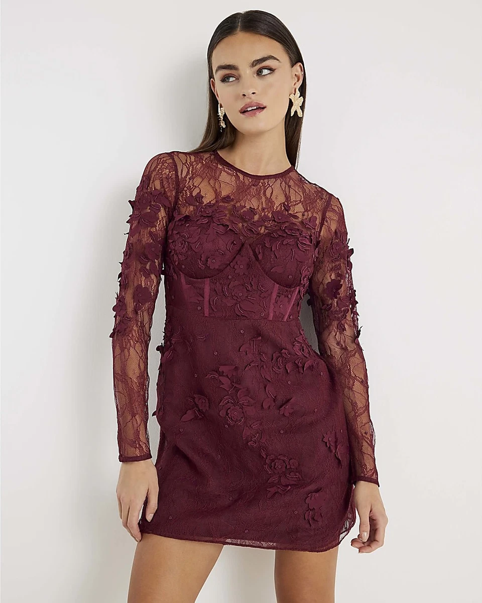 Lace Dresses for Women for sale | eBay UK