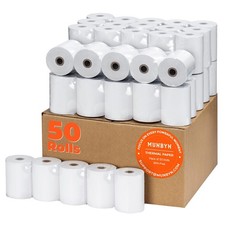 Thermal Paper 3 1/8 x 230ft 50 Rolls Receipt Work Star Micronics TSP100 TSP143