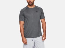 Under Armour Men's UA Tech 2.0 Short Sleeve Shirt 1326413 Carbon Heather