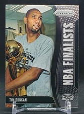 TIM DUNCAN 2019-20 Panini Prizm NBA Finalists #5 San Antonio Spurs HoFer
