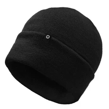 DALIX Beanie Cap Knit Hat Urban Beany Skull Foldable Bright Ski Snow Neon Plain