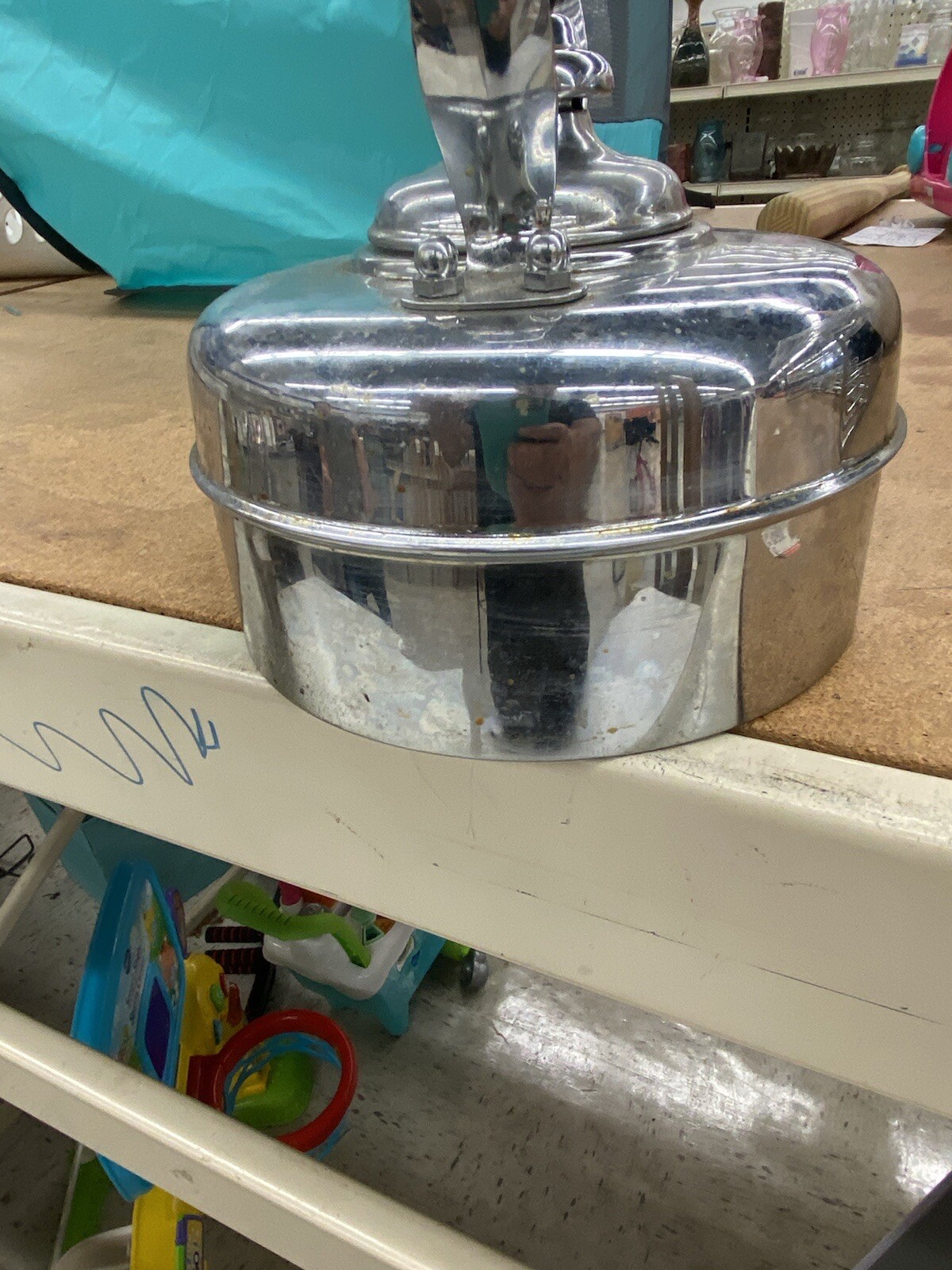 Vintage The Simplex Patent Solid Copper Chrome Whistling Tea Kettle eBay