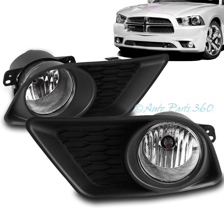 fog lights for 2016 dodge charger Fog Light Set - Compatible with 2015 - 2023 Dodge Charger 2016 2017 2018  2019 2020 2021 2022 main image 1