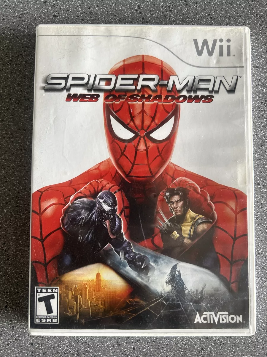 Nintendo Wii Spider-Man: Web of Shadows Video Games for sale