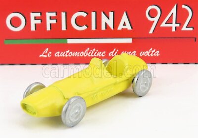 OFFICINA-942 1/76 FERRARI F1 500 F2 1952 GELB STATISCHES MODELL DIECAST