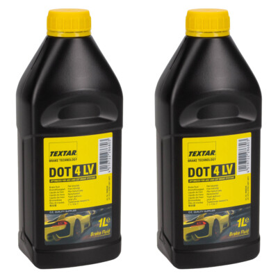 2L TEXTAR 95006200 Bremsflüssigkeit Brake Fluid DOT 4 LV ISO 4925 FMVSS 116