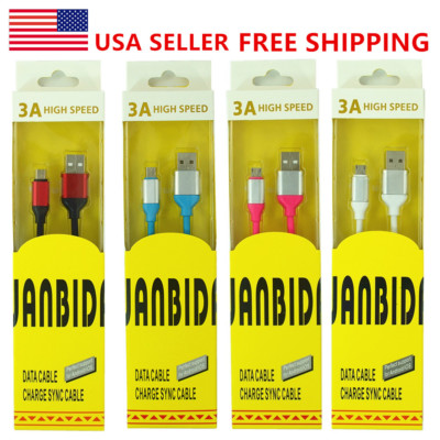 3A High Speed Micro USB Charging Cable for Android Smart Phones Samsung LG