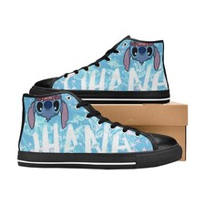 Custom Stitch Ohana High Tops Sneaker Canvas Women Shoes