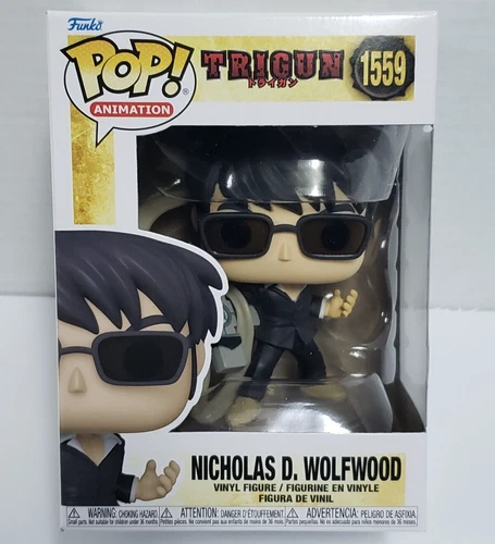 NICHOLAS D. WOLFWOOD - TRIGUN - Funko POP! Animation #1559 Vinyl Figure IN STOCK