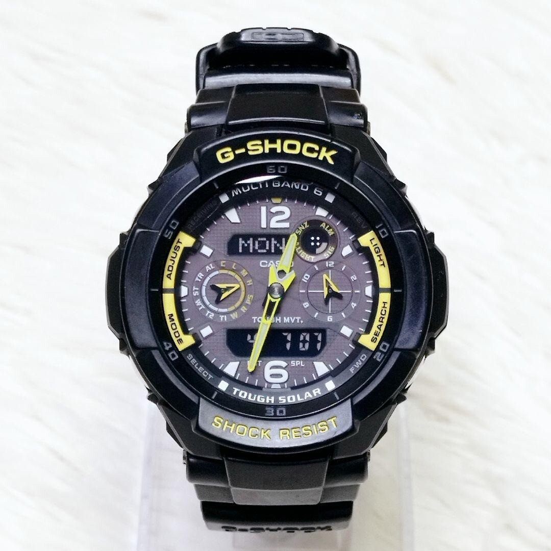 時計 CASIO G-SHOCK GW-3500B GRAVITY MASTER Casio G-Shock GW-3500B-1AJF GRAVITYMASTER Tough Solar Men's