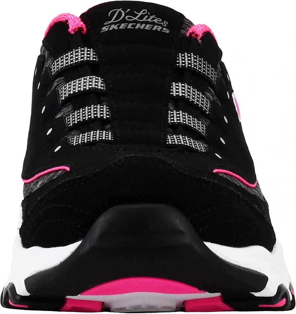 Skechers Sport Women s D Lites Slip On Mule Sneaker eBay