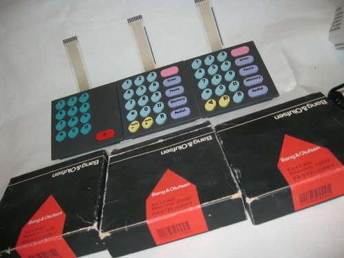 Bang & Olufsen, teléfono fijo con cable. Beocom 2000, teclado de repuesto NOS. - Imagen 6 de 7